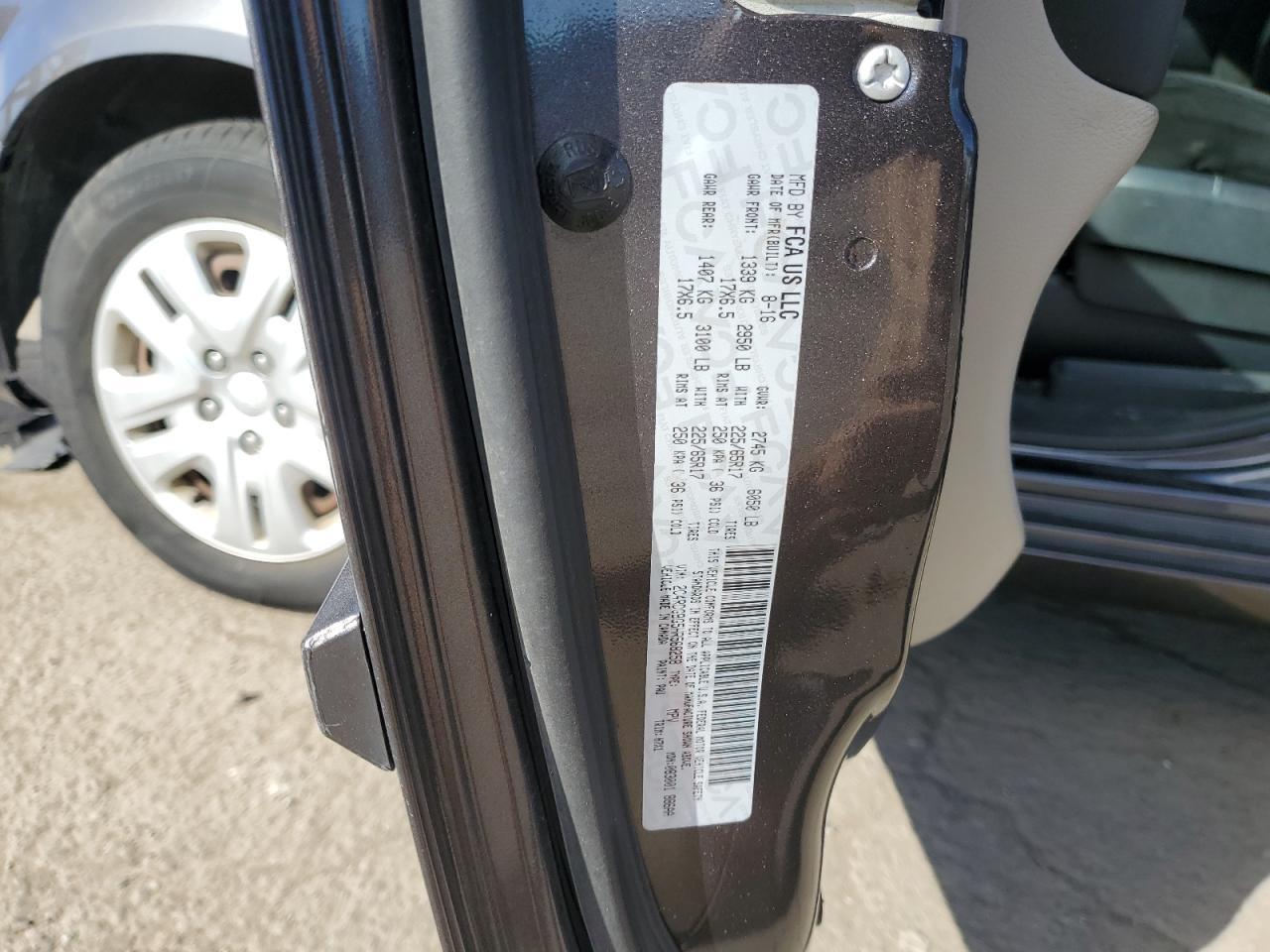 2017 Dodge Grand Caravan se