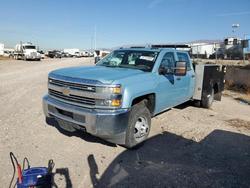 Salvage trucks for sale at Farr West, UT auction: 2015 Chevrolet Silverado Utility / Service Truck