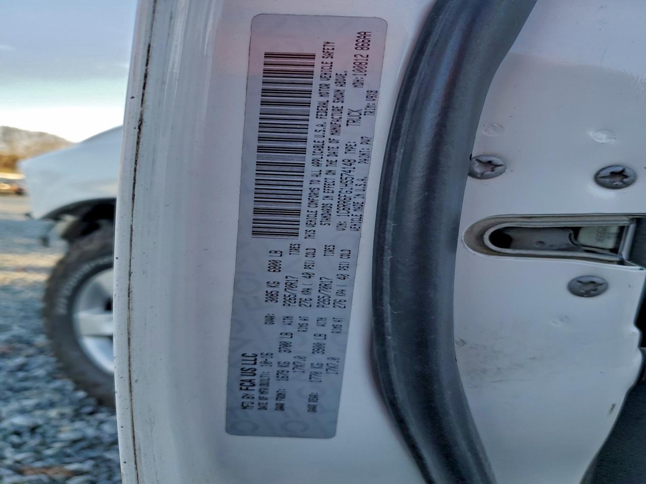 2017 Dodge Ram 1500 st