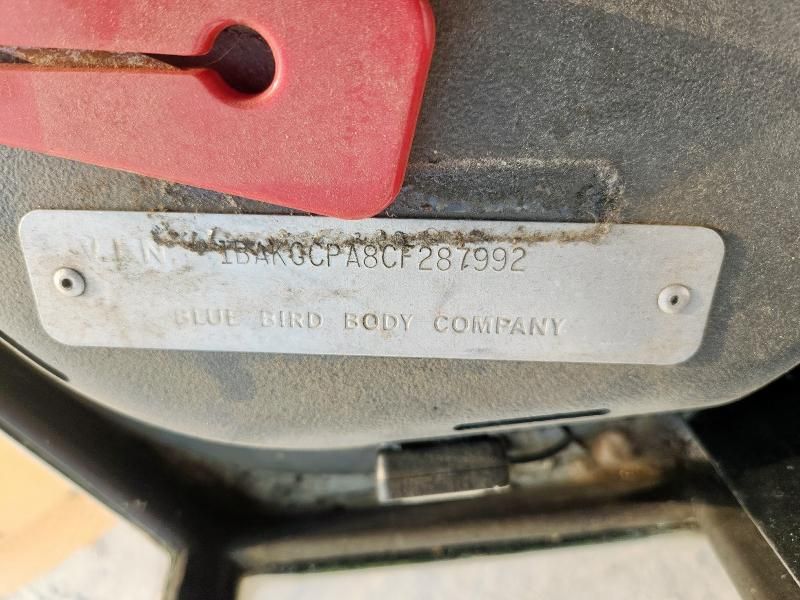 2012 Blue Bird 2012 Bluebird Vision-school bus