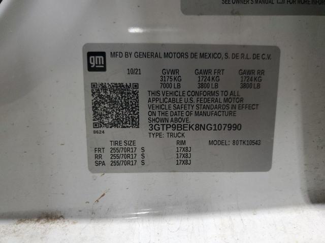 2022 GMC Sierra Limited K1500 sle