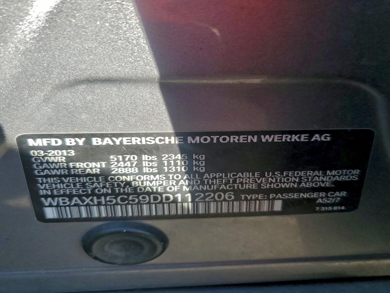 2013 BMW 528 xi