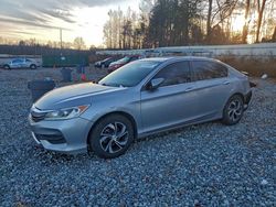 Salvage cars for sale from Copart Mebane, NC: 2017 Honda Accord lx