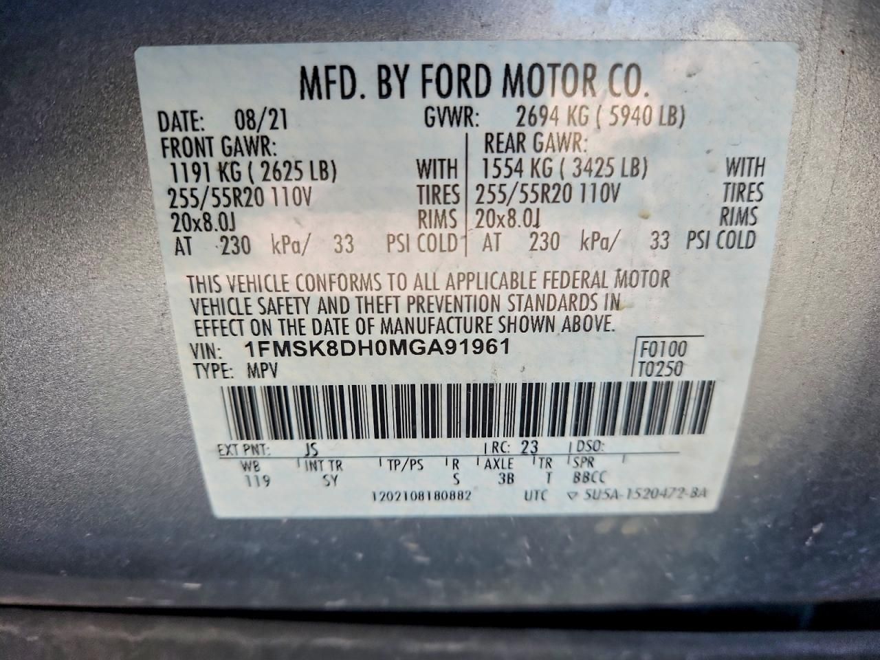 2021 Ford Explorer xlt