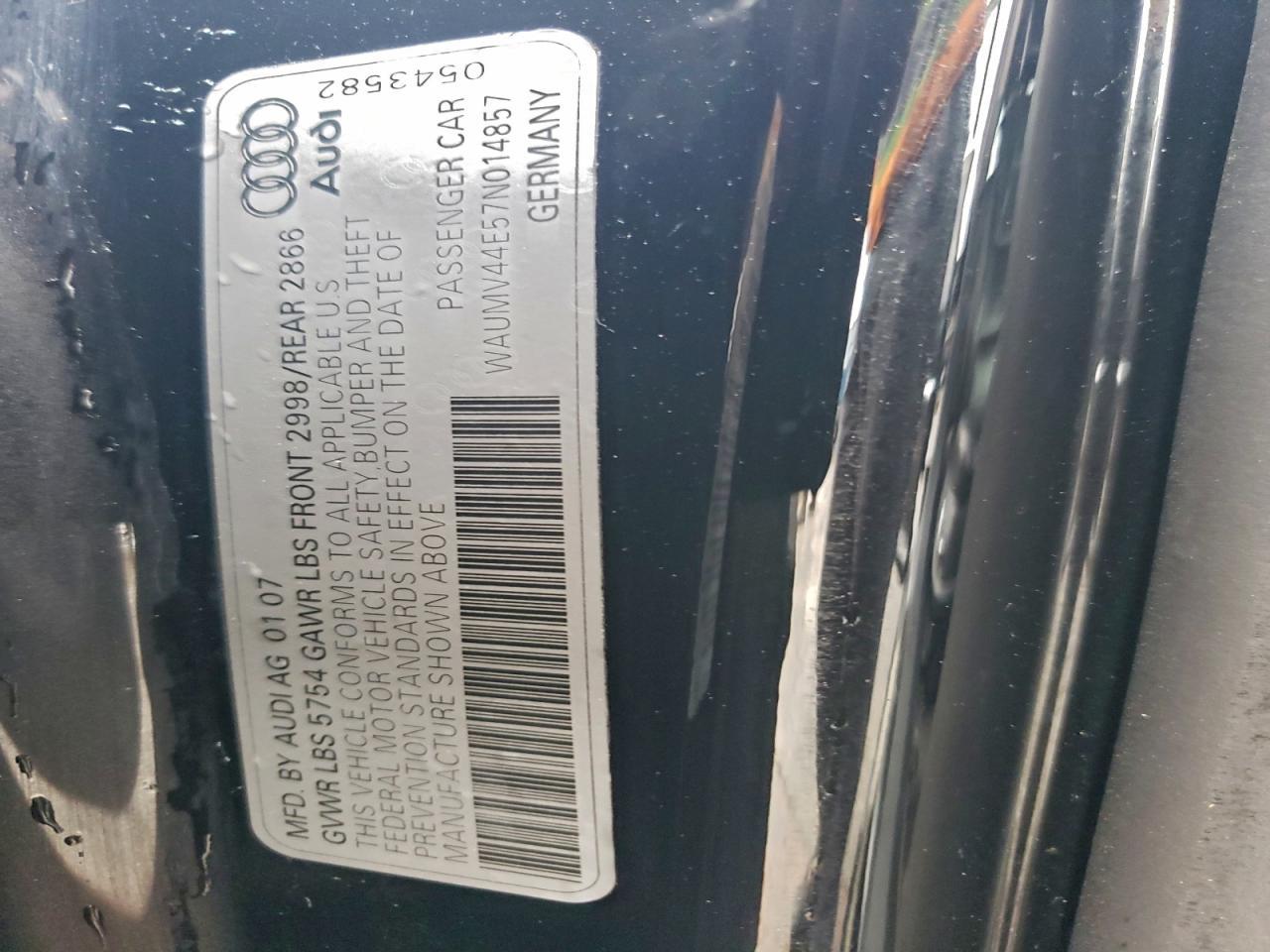 2007 Audi A8 l Quattro
