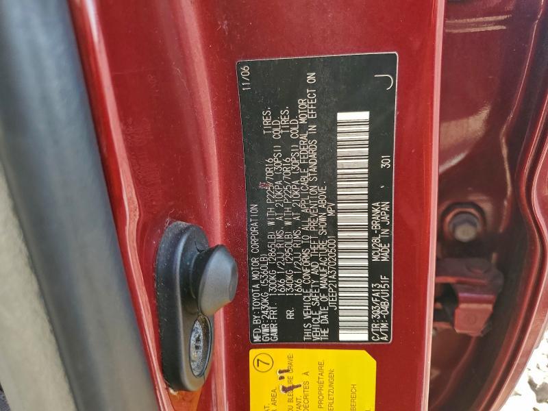 2007 Toyota Highlander Sport