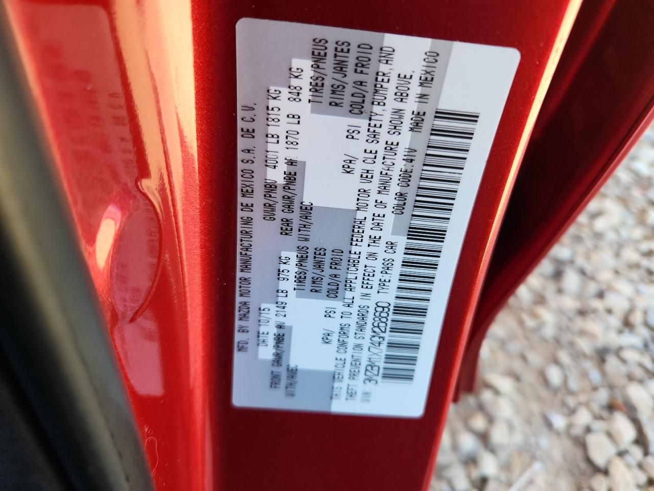 2016 Mazda 3 Grand Touring