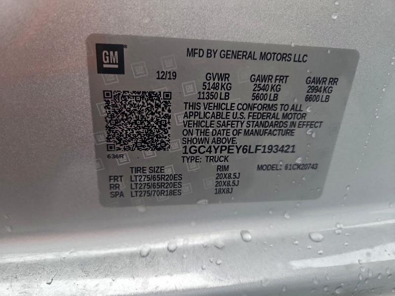 2020 Chevrolet Silverado K2500 Heavy Duty ltz