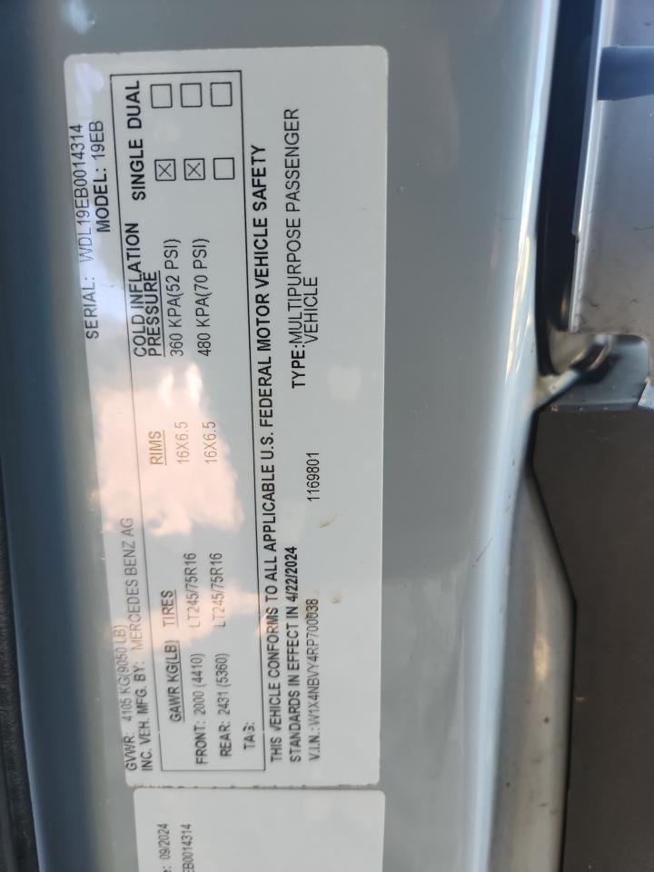 2025 Mercedes-Benz 2024 Benz Sprinter Cargo 2500