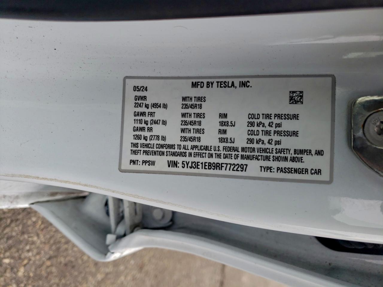 2024 Tesla Model 3