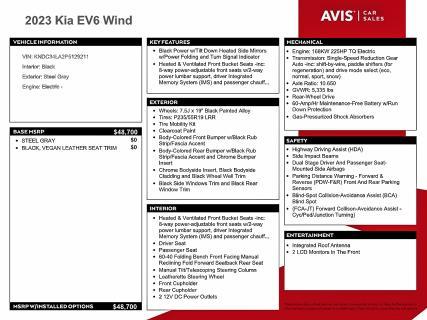 2023 KIA EV6 Light