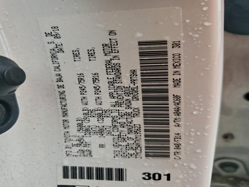 2019 Toyota Tacoma Double cab