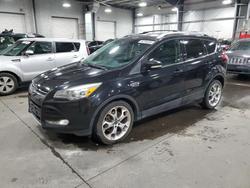 Salvage cars for sale from Copart Ham Lake, MN: 2014 Ford Escape Titanium
