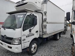 Salvage trucks for sale at Apopka, FL auction: 2019 Hino 195 Refrigerated BOX Truck