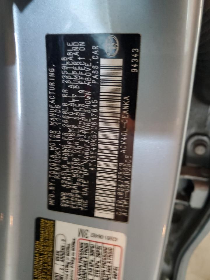 2007 Toyota Camry ce