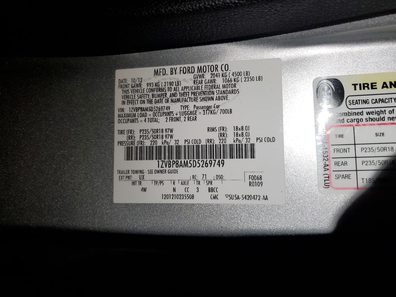 2013 Ford Mustang