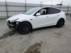 Tesla Model y salvage cars for sale: 2023 Tesla Model y
