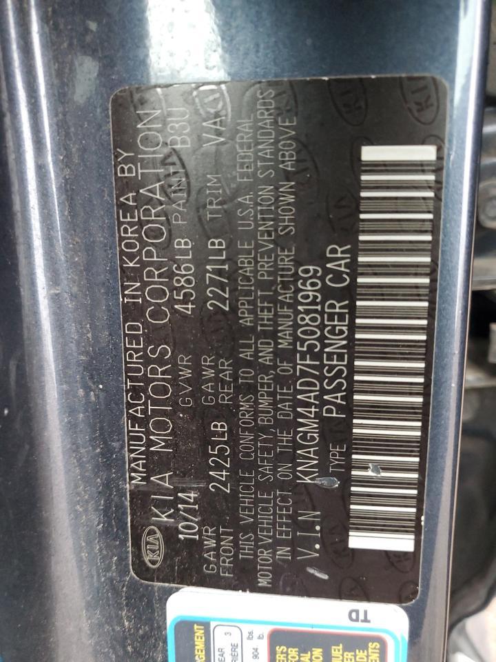 2015 KIA Optima Hybrid