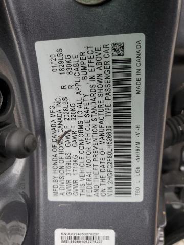 2020 Honda Civic Sport