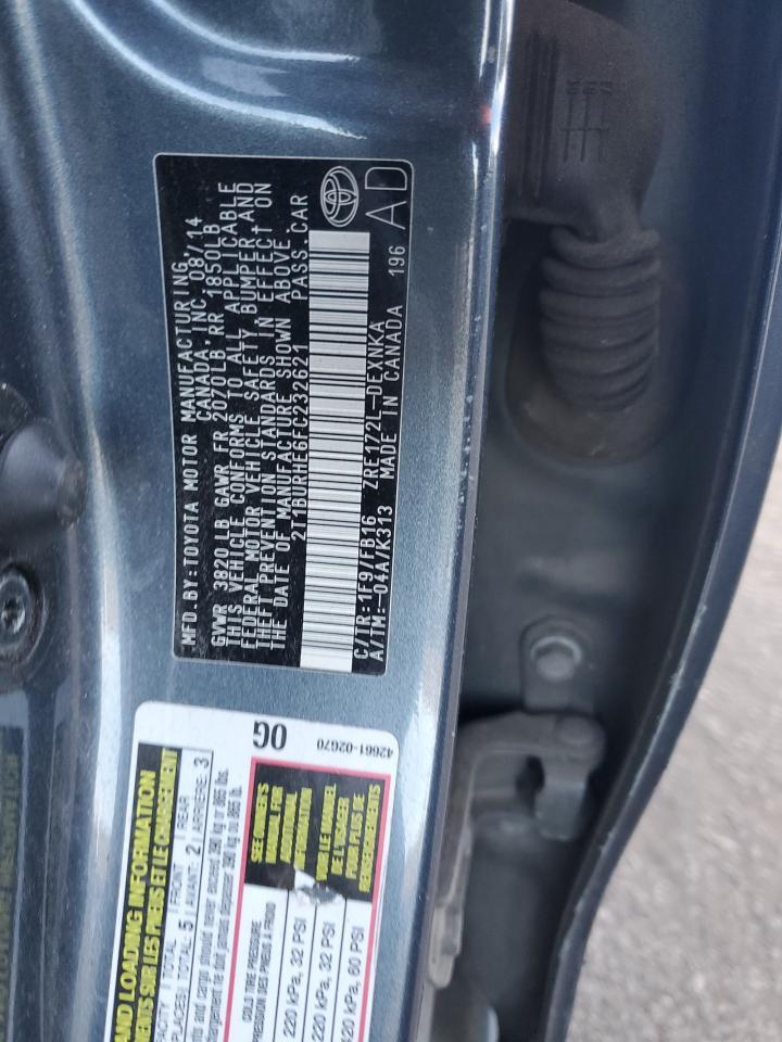 2015 Toyota Corolla l