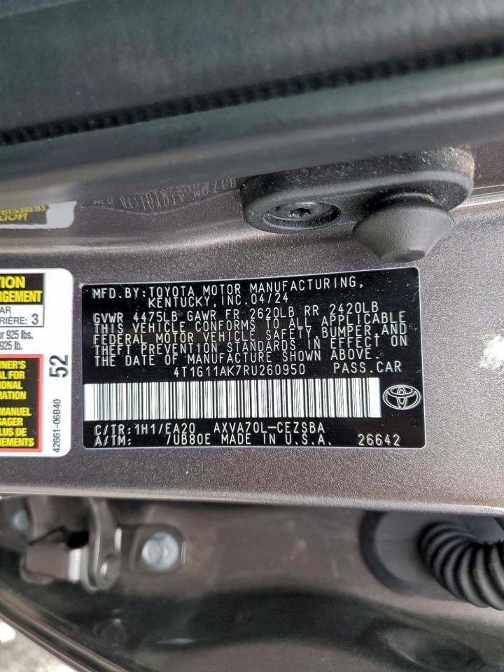 2024 Toyota Camry se Night Shade
