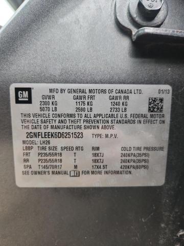 2013 Chevrolet Equinox lt