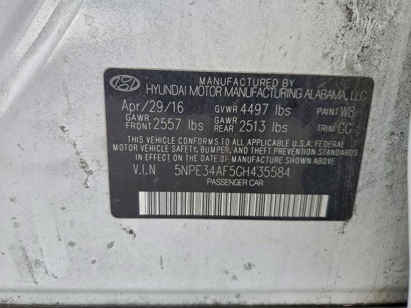 2016 Hyundai Sonata Sport