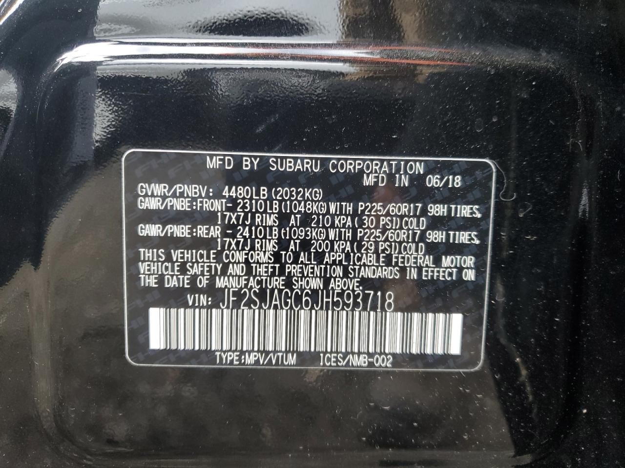 2018 Subaru Forester 2.5i Premium