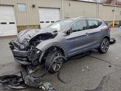 Salvage cars for sale from Copart Exeter, RI: 2018 Nissan Rogue Sport s
