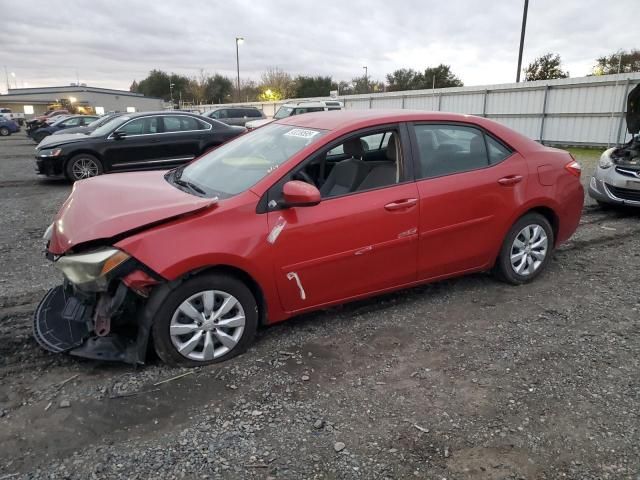 2015 Toyota Corolla l