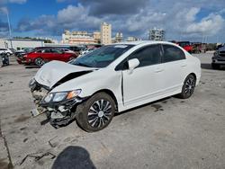 Honda Civic salvage cars for sale: 2009 Honda Civic lx