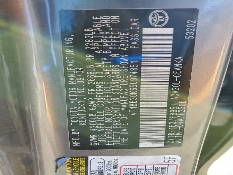 2005 Toyota Camry le