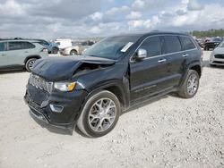 Jeep salvage cars for sale: 2021 Jeep Grand Cherokee Overland