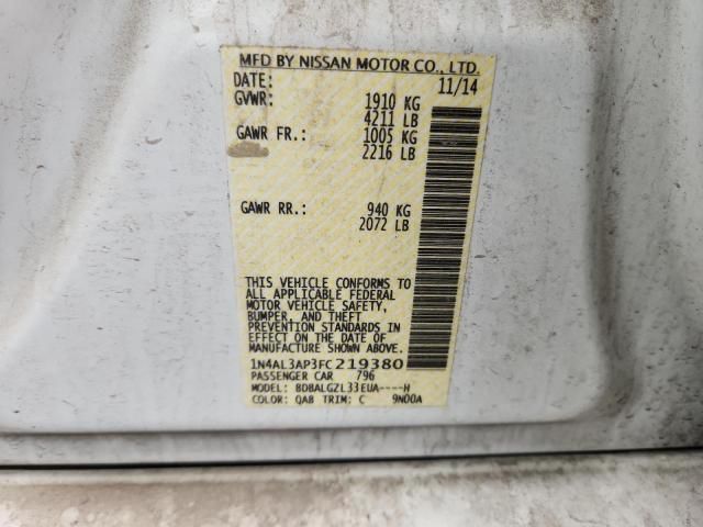 2015 Nissan Altima 2.5