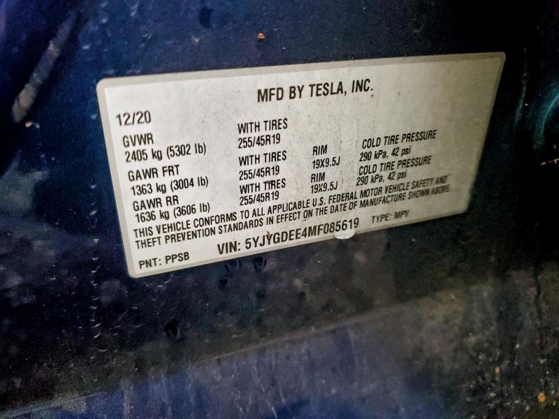 2021 Tesla Model y