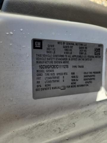 2012 Chevrolet Express Utility / Service Van