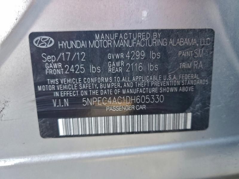 2013 Hyundai Sonata se