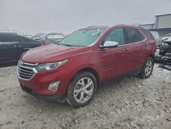 Salvage cars for sale from Copart Wayland, MI: 2020 Chevrolet Equinox Premier