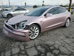 Tesla salvage cars for sale: 2020 Tesla Model 3