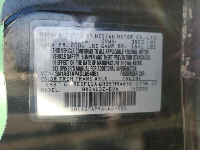 2016 Nissan Sentra s