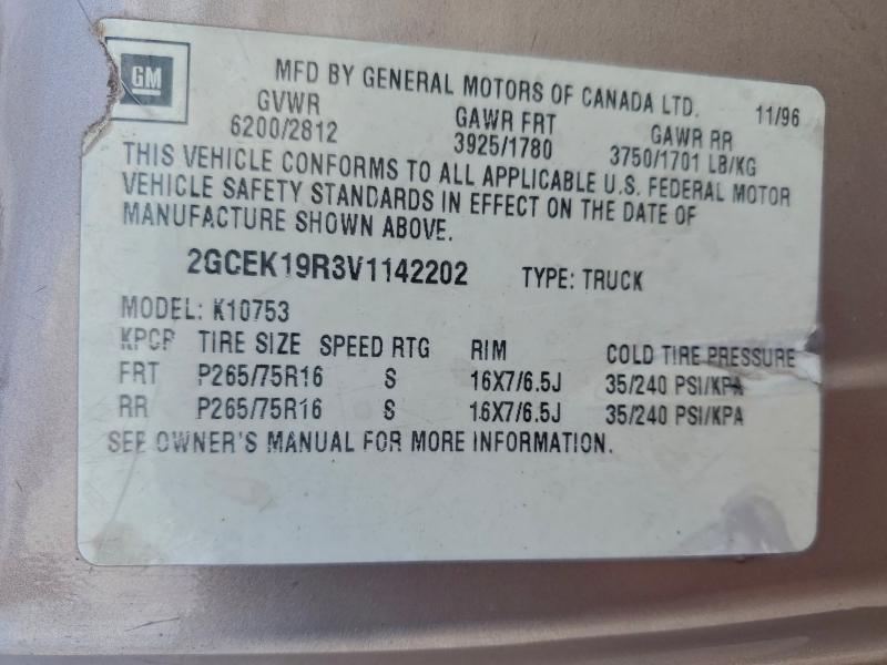 1997 Chevrolet Gmt-400 K1500