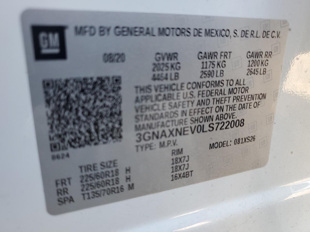 2020 Chevrolet Equinox Premier