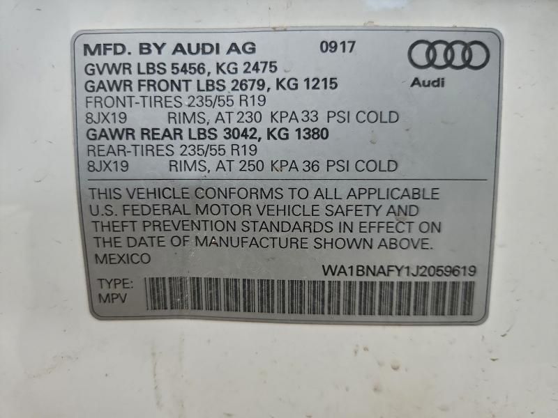 2018 Audi Q5 Premium Plus