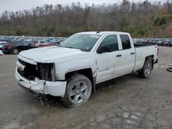 Chevrolet Silverado K1500 Custom salvage cars for sale: 2018 Chevrolet Silverado K1500 Custom
