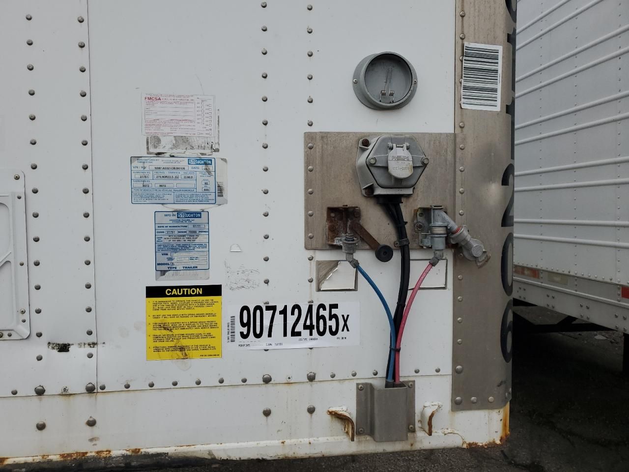 2015 Stoughton DRY Van Trailer