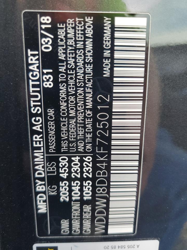 2019 Mercedes-Benz C300