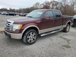 Salvage trucks for sale at Ellwood City, PA auction: 2010 Ford F150 Supercrew