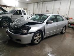Honda salvage cars for sale: 2007 Honda Accord ex