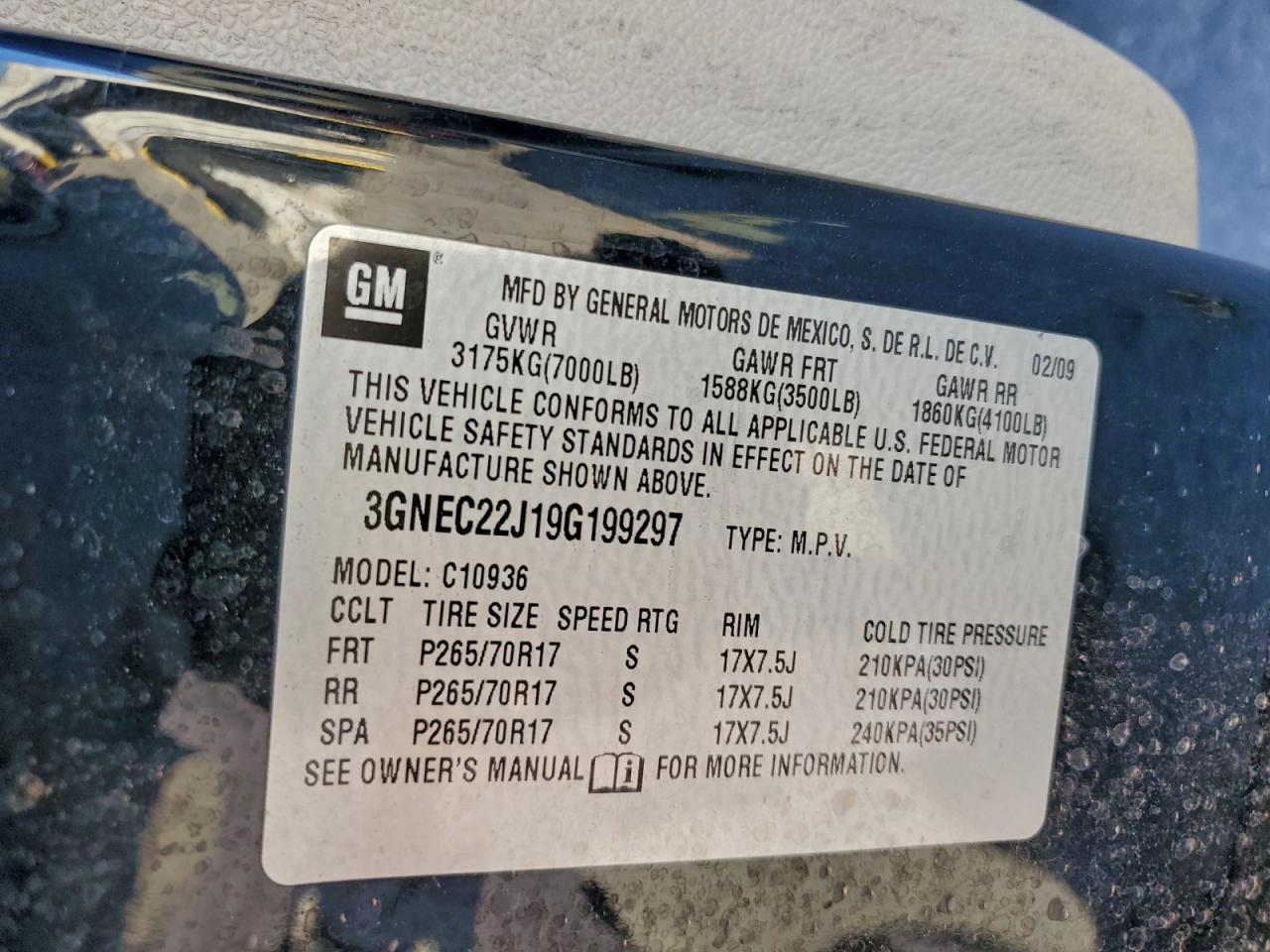 2009 Chevrolet Avalanche C1500 LT