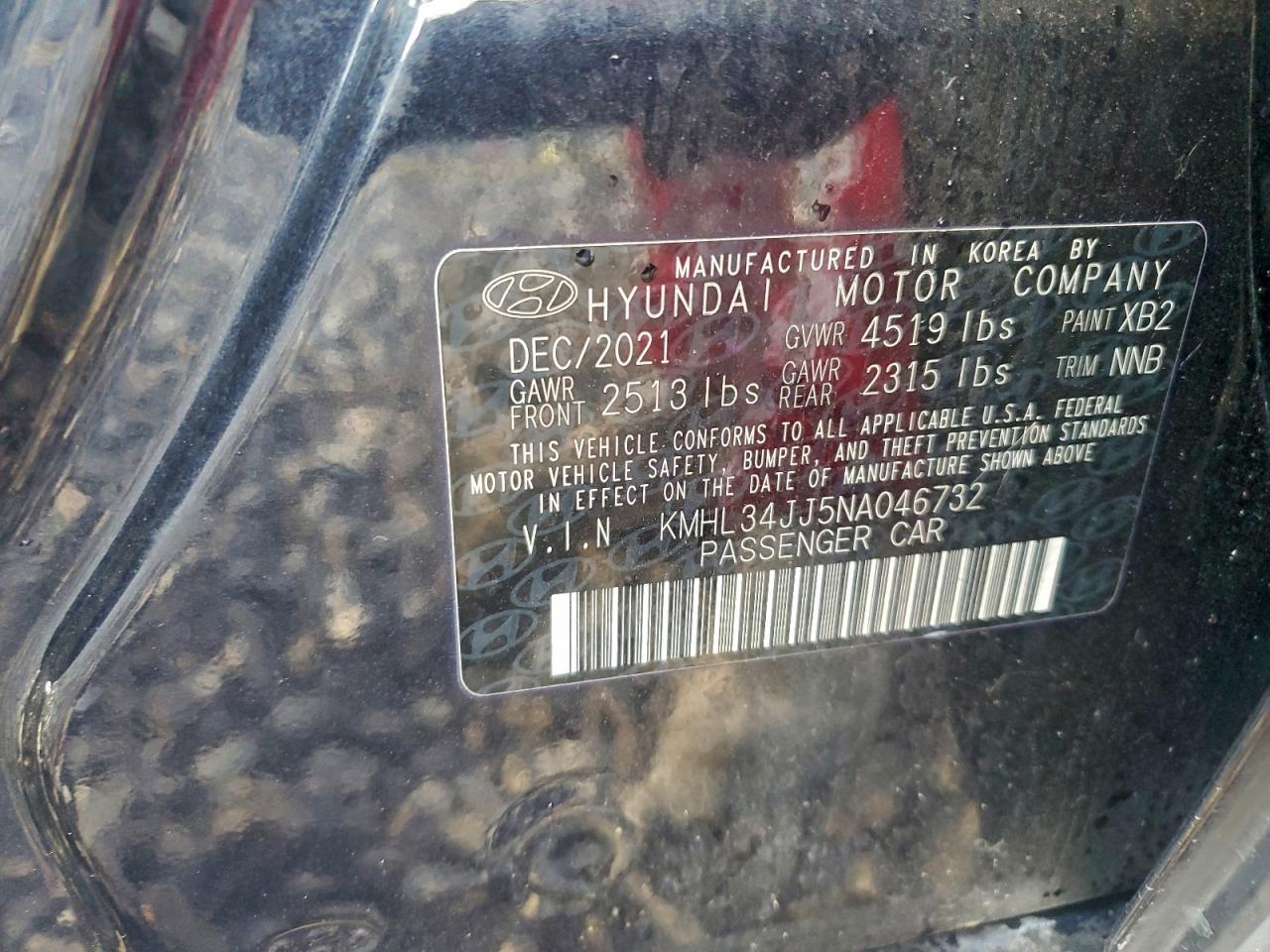 2022 Hyundai Sonata Hybrid